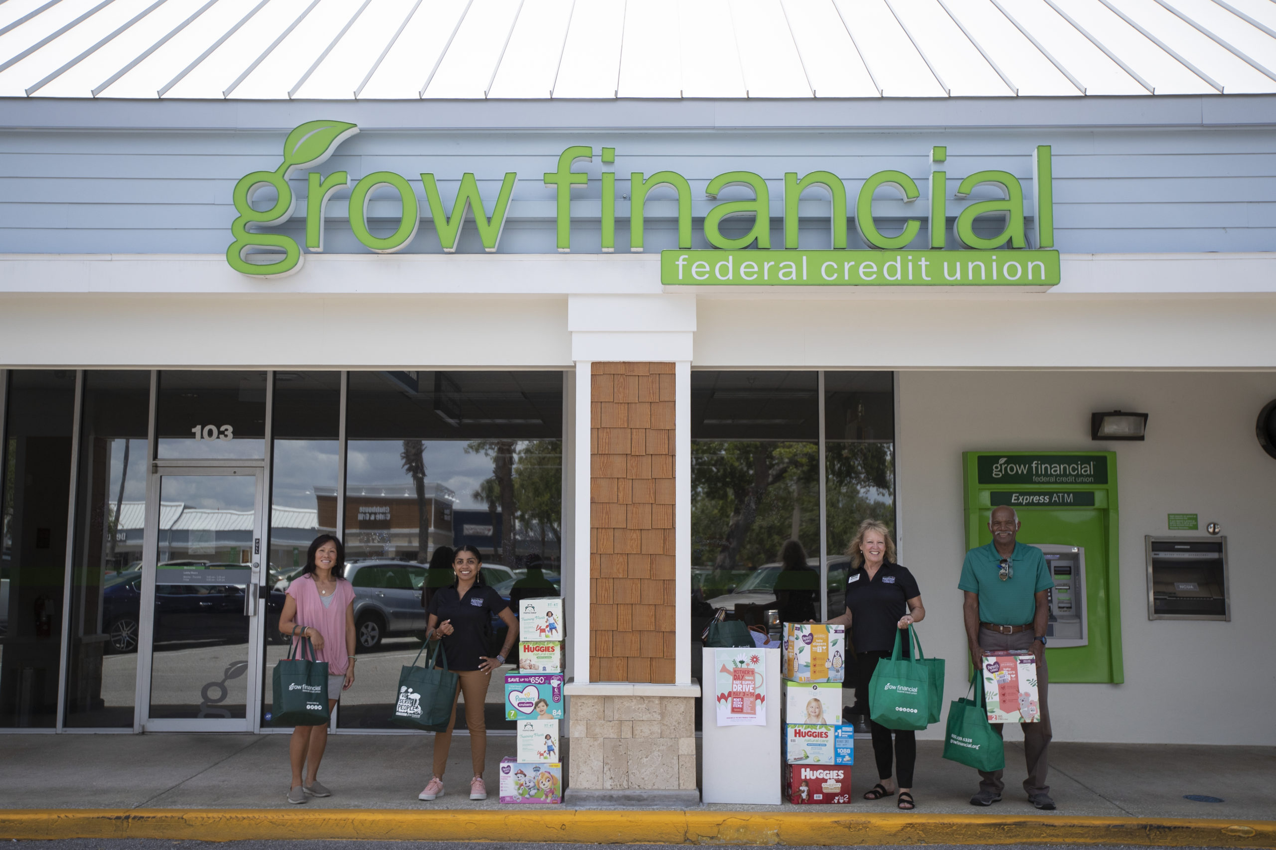 Grow Financial Foundation Mother's Day Supply Drive