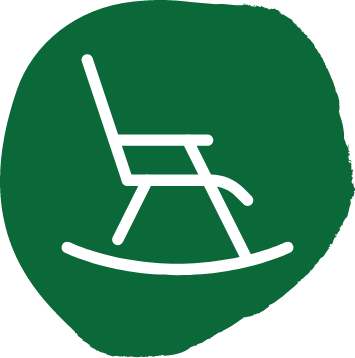 rocking chair icon