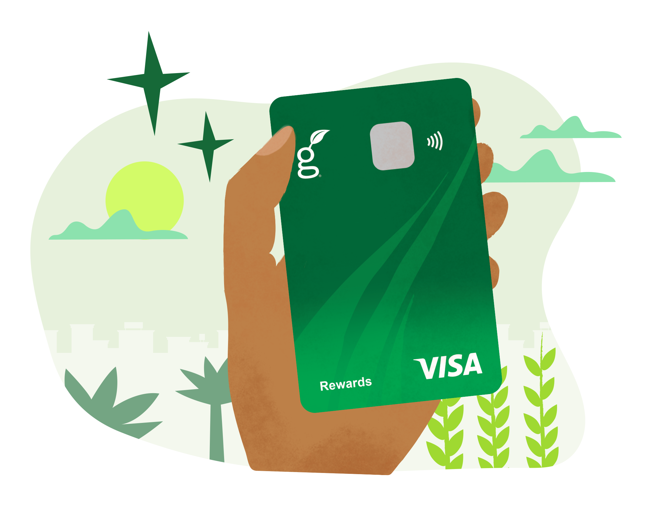 Grow Visa Rewards Credit Card