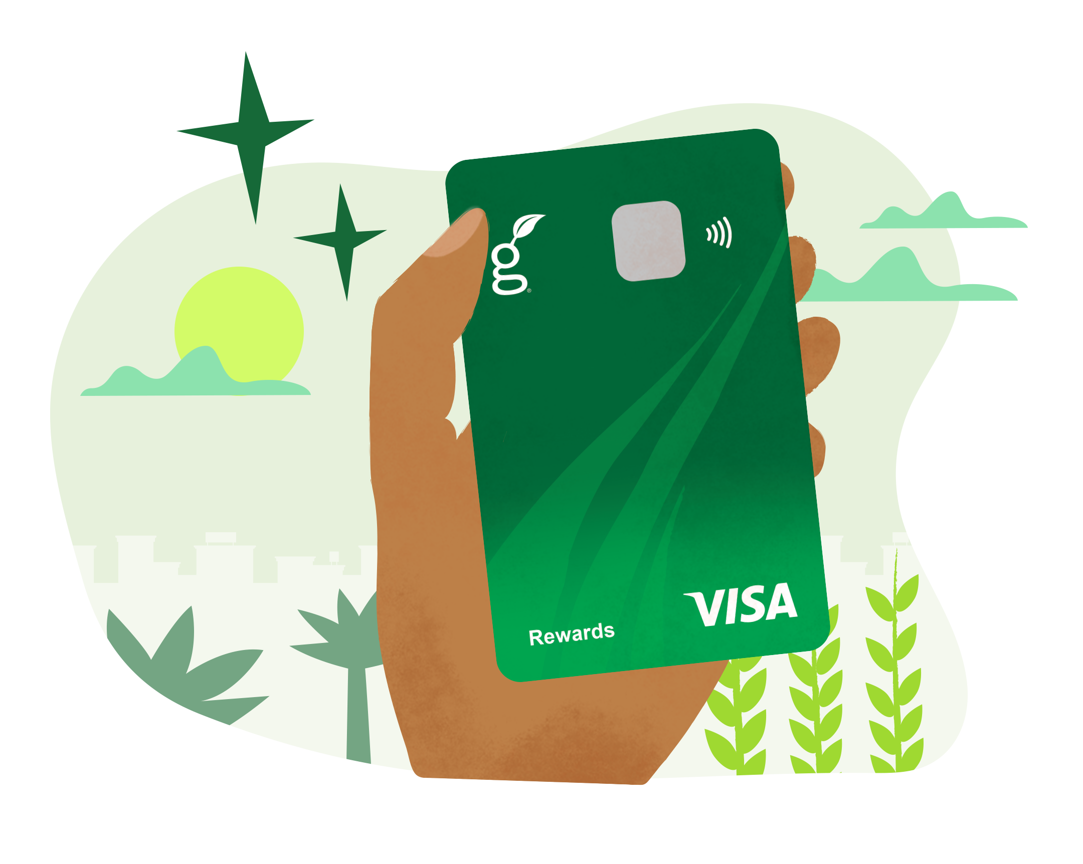 Grow Visa Rewards Credit Card