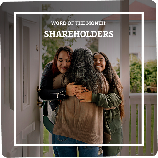 Word of the Month: Shareholders